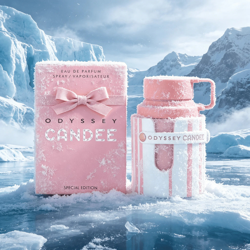 Odyssey Candee 3.4 EDP Spray, Premium Sweet Floral Blend, High Sillage Luxury Fragrance For Modern Women