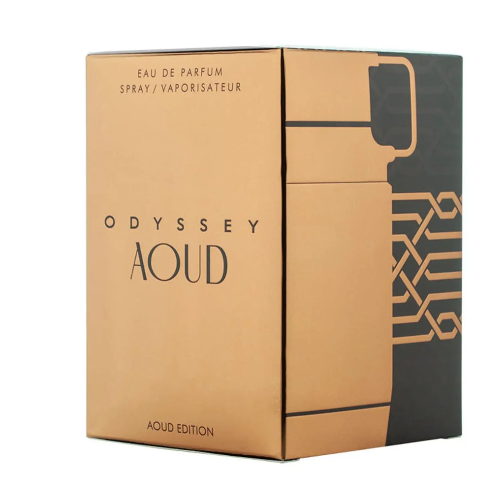 Armaf Odyssey Aoud Edition for Men Eau De Parfum Spray 3.4 Ounce Cologne Long Lasting Fragrance Persistence Pheromone Portable