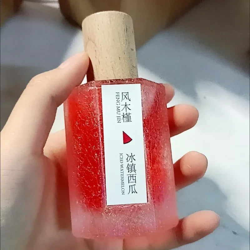Fruit Series Natural Perfume Sweet Watermelon Peach Eau De Toilette Fresh Lasting Fragrance Charming Refreshing Scent Body Spray