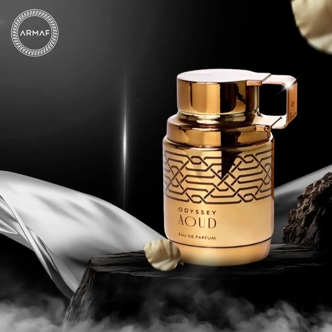 Armaf Odyssey Aoud Edition for Men Eau De Parfum Spray 3.4 Ounce Cologne Long Lasting Fragrance Persistence Pheromone Portable