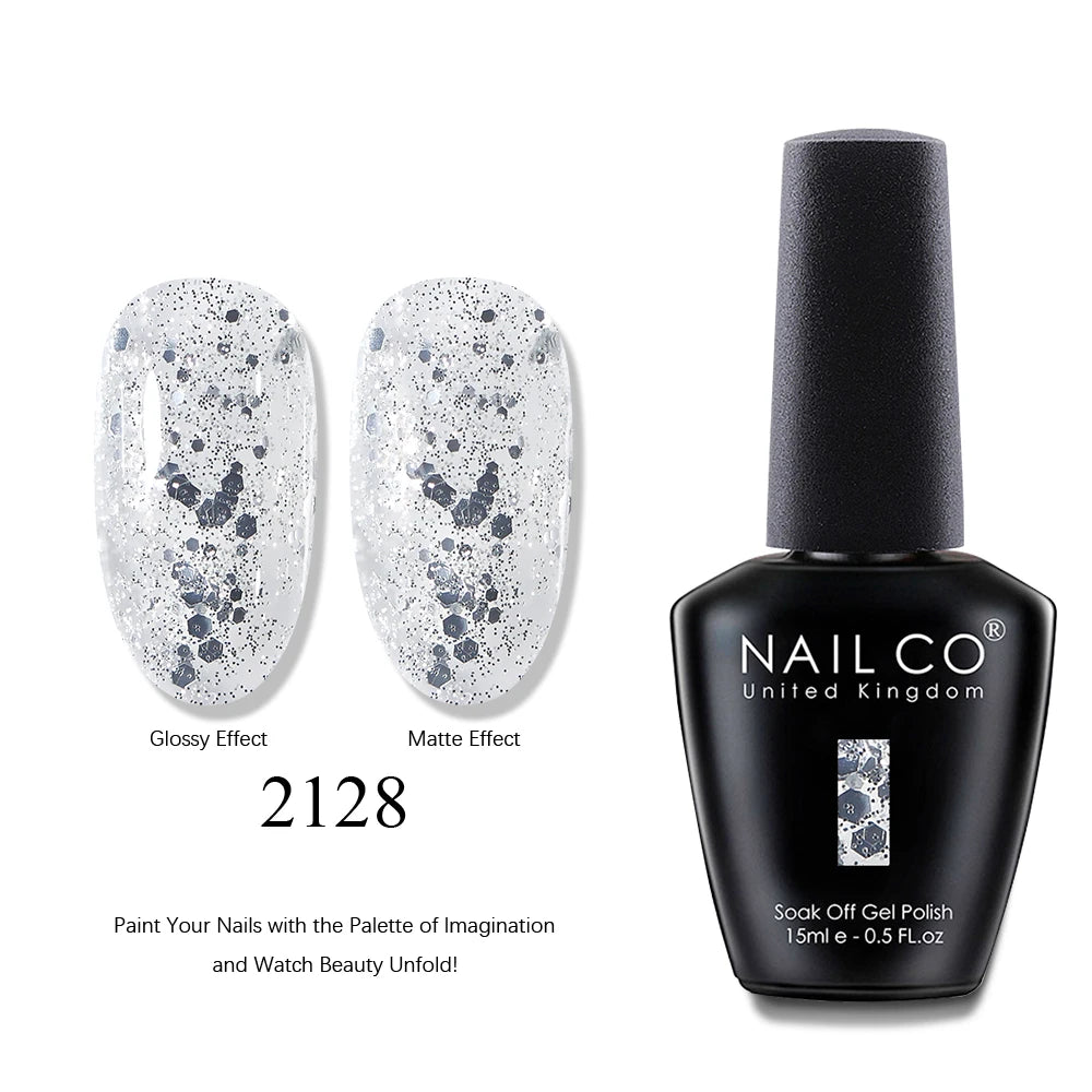 NAILCO 15ml Brown Nails Art Red Color Gel Nail Polish Semi-permanent UV Gel Polish Coffee Manicure Chocolate Hybrid Nail Varnish