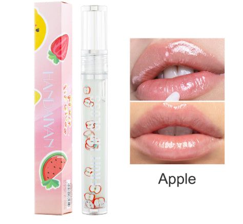 6-color Fruit Liquid Lip Gloss Replenishment