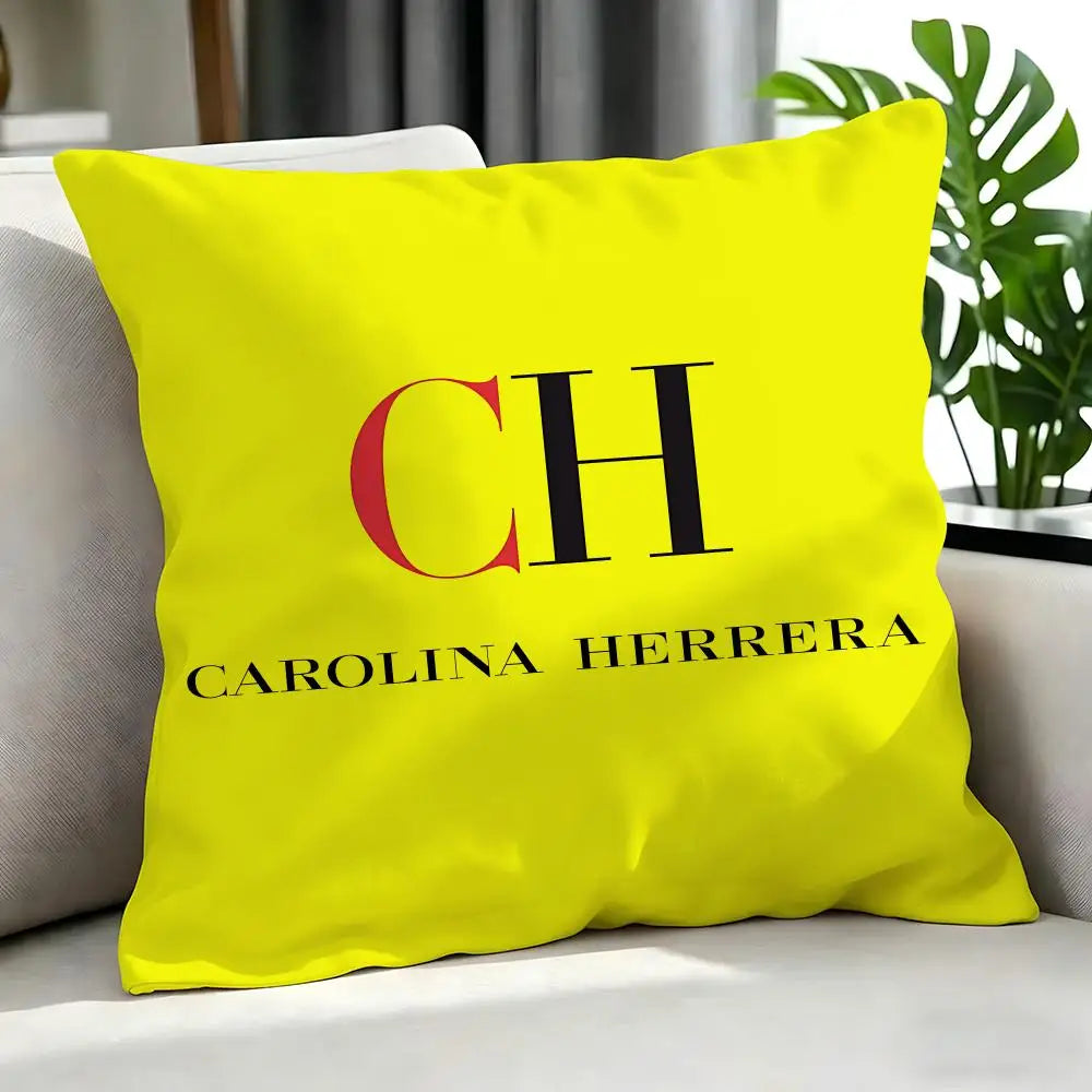brand Carolina Herrera Cushion Cover Cushion Cover Set 4Pcs 50x50 45x45 40x40 Pillowcase Decorative Sofa Home Decor