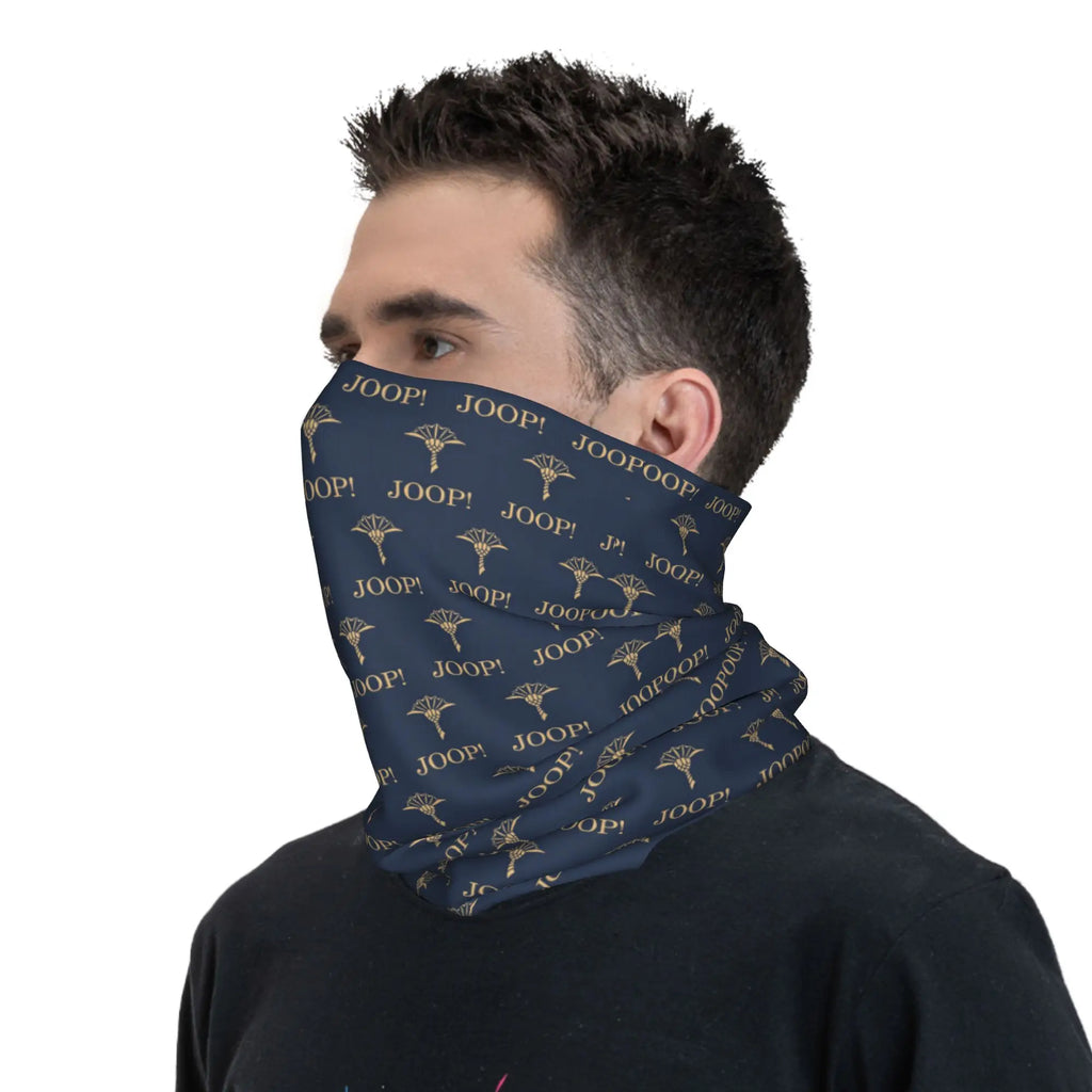 Custom J-joops Bandana Winter Neck Warmer Men Windproof Wrap Face Scarf for Ski  Gaiter Headband