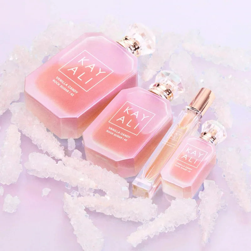KAYALI Vanilla Candy Rock Sugar 42 Eau De Parfum Fragrance for Women Sweet Vanilla Candy Scent