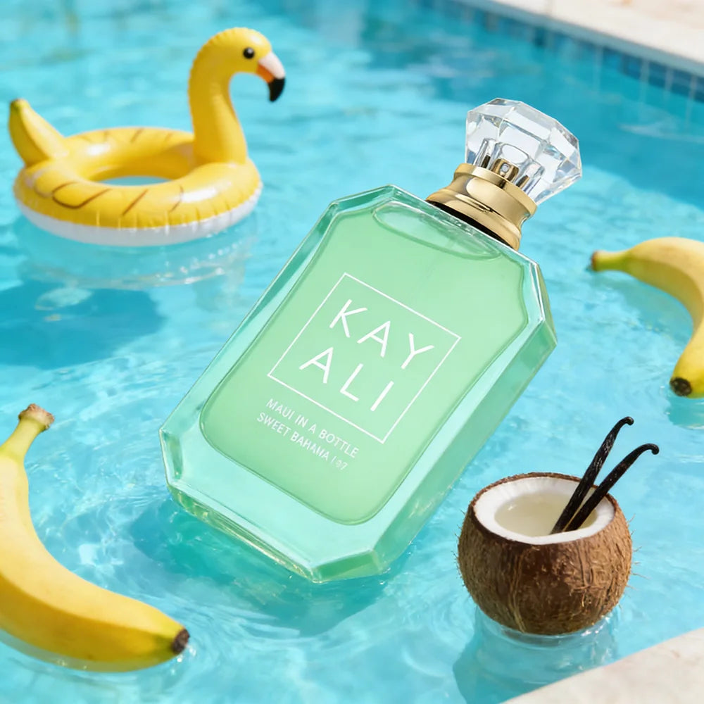 KAYALI | Maui In A Bottle Sweet Banana 37 Eau de Parfum | 100ml / 3.4oz Tropical Gourmand Perfume for Women | Sweet Banana, Coco