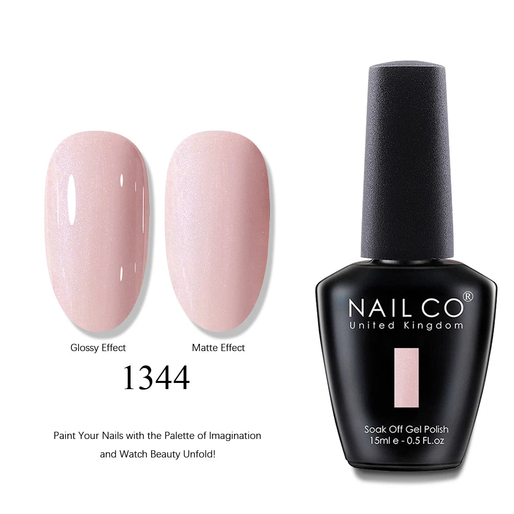 NAILCO 15ml Brown Nails Art Red Color Gel Nail Polish Semi-permanent UV Gel Polish Coffee Manicure Chocolate Hybrid Nail Varnish