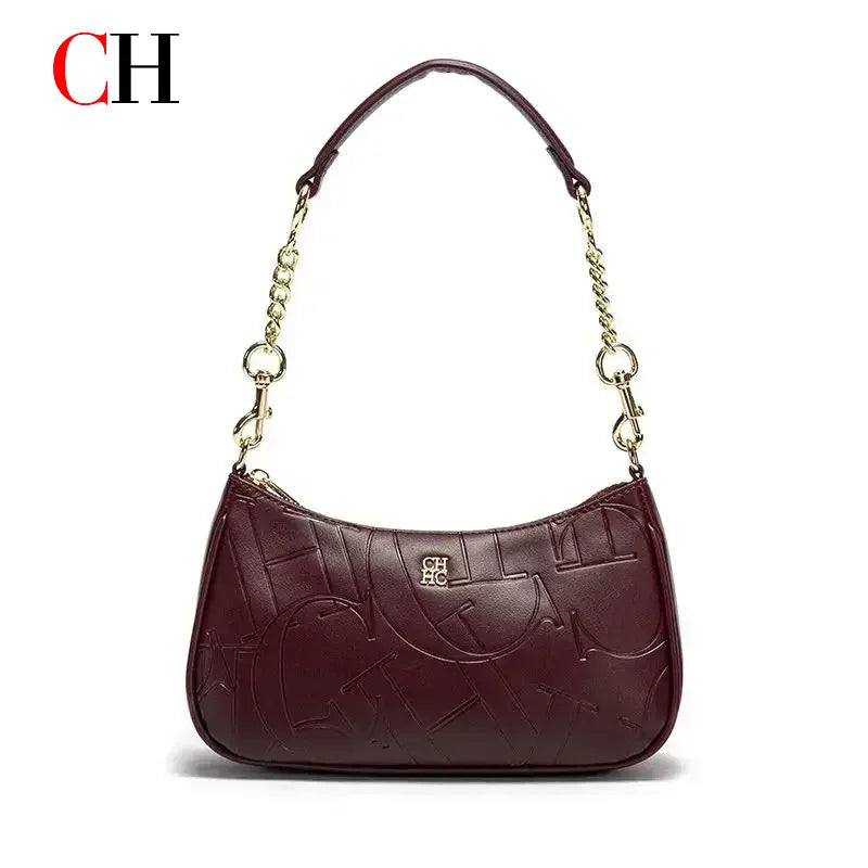 Fashion Classic Retro Design Ladies New Ladies Handbag Business Luxury Brand Printed Pattern High Quality Ladies Armpit Bag