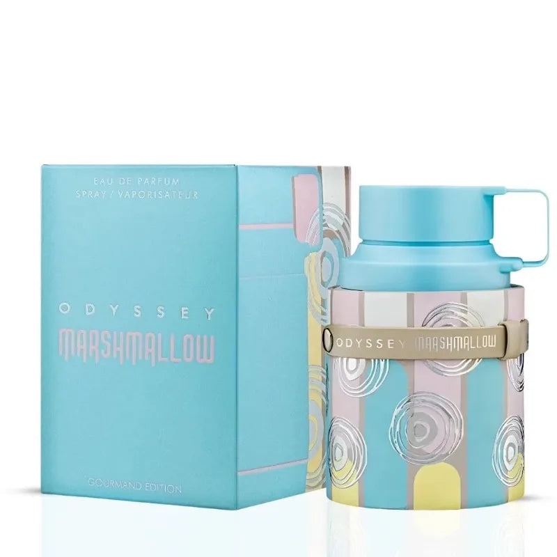 Armaf Odyssey Marshmallow Eau de Parfum 3.4 Ounce Premium Arabian Perfumes Lasting Floral Fruity Gourmand Unisex Perfume 100 ML