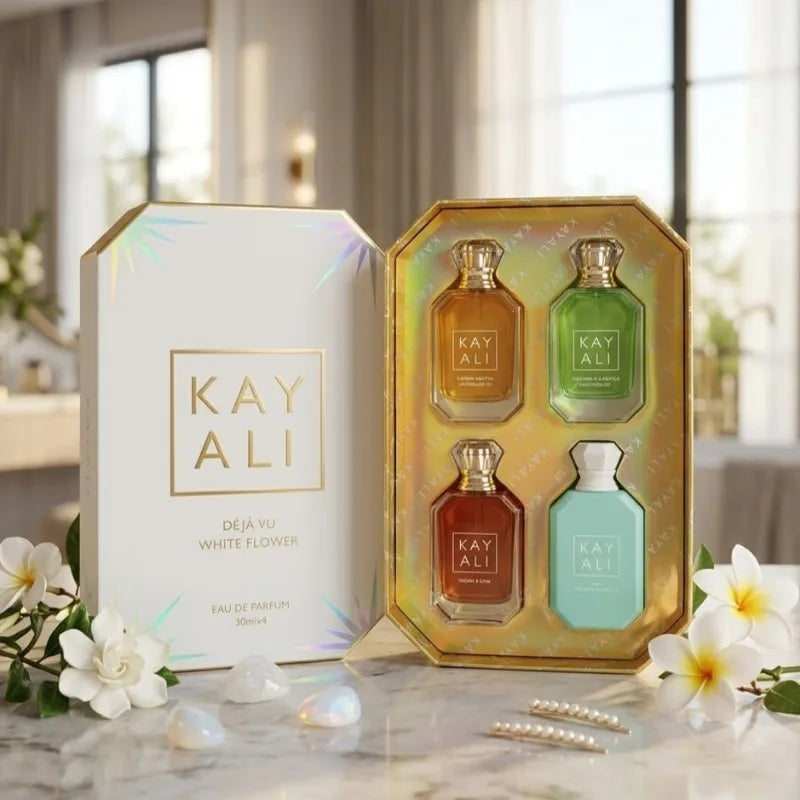 30ml*4 KAYALI Perfume Set Long Lasting Luxury Unisex Fragrance Collection Elegant Sweet Smooth Exotic Premium Signature Scent