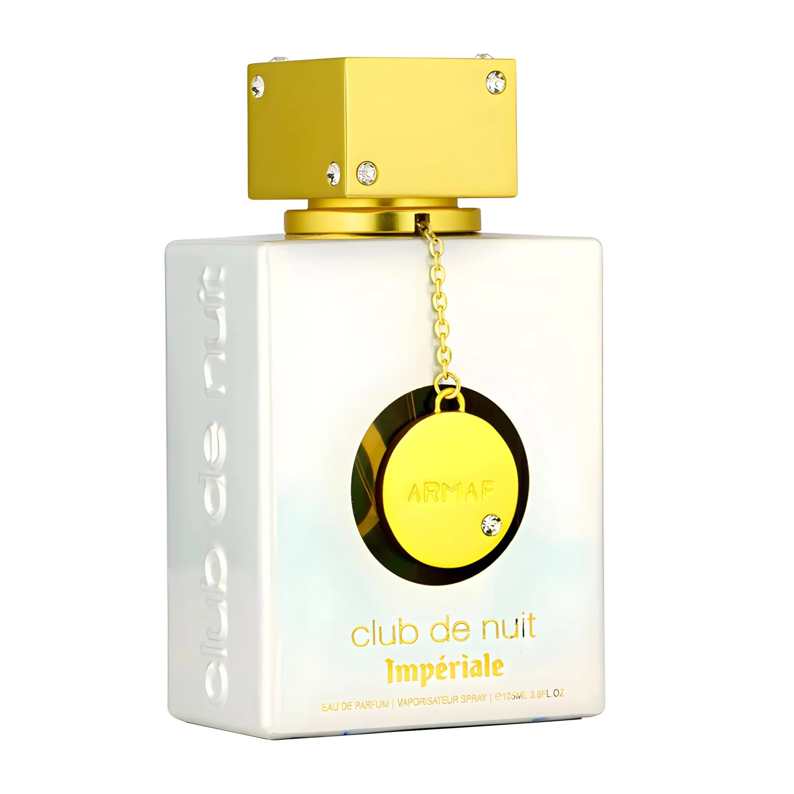 Armaf Club de Nuit Imperiale for Women Eau de Parfum Spray, 3.6 Ounce Litchi, Bergamot, and Nutmeg Turkish Rose, Peony Musk