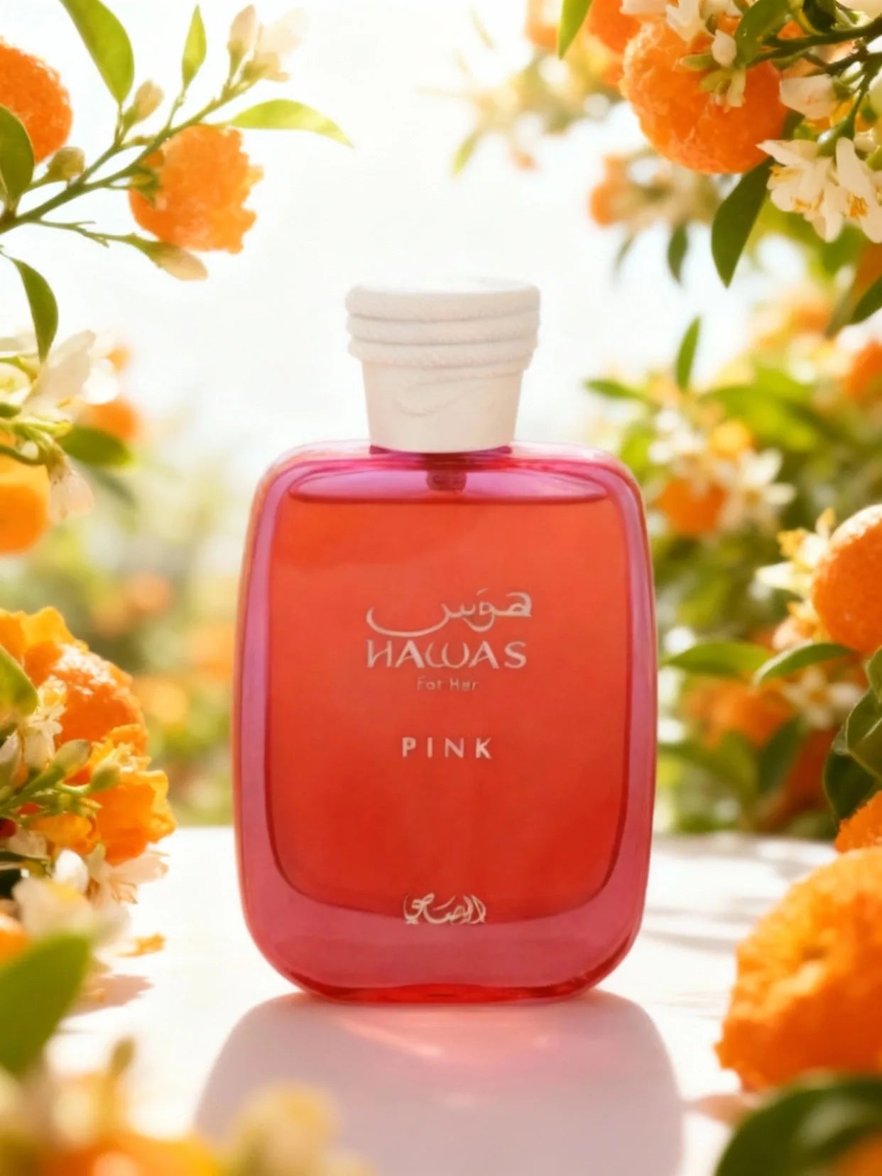RASASI Hawas Pink For Her Eau de Parfum Spray 100ml (3.4 oz) ,Floral Fruity Perfume for Women, Vanilla, Cotton Candy & Marshmall