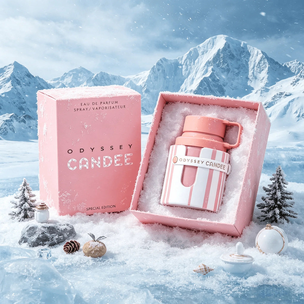 Odyssey Candee 3.4 EDP Spray, Premium Sweet Floral Blend, High Sillage Luxury Fragrance For Modern Women