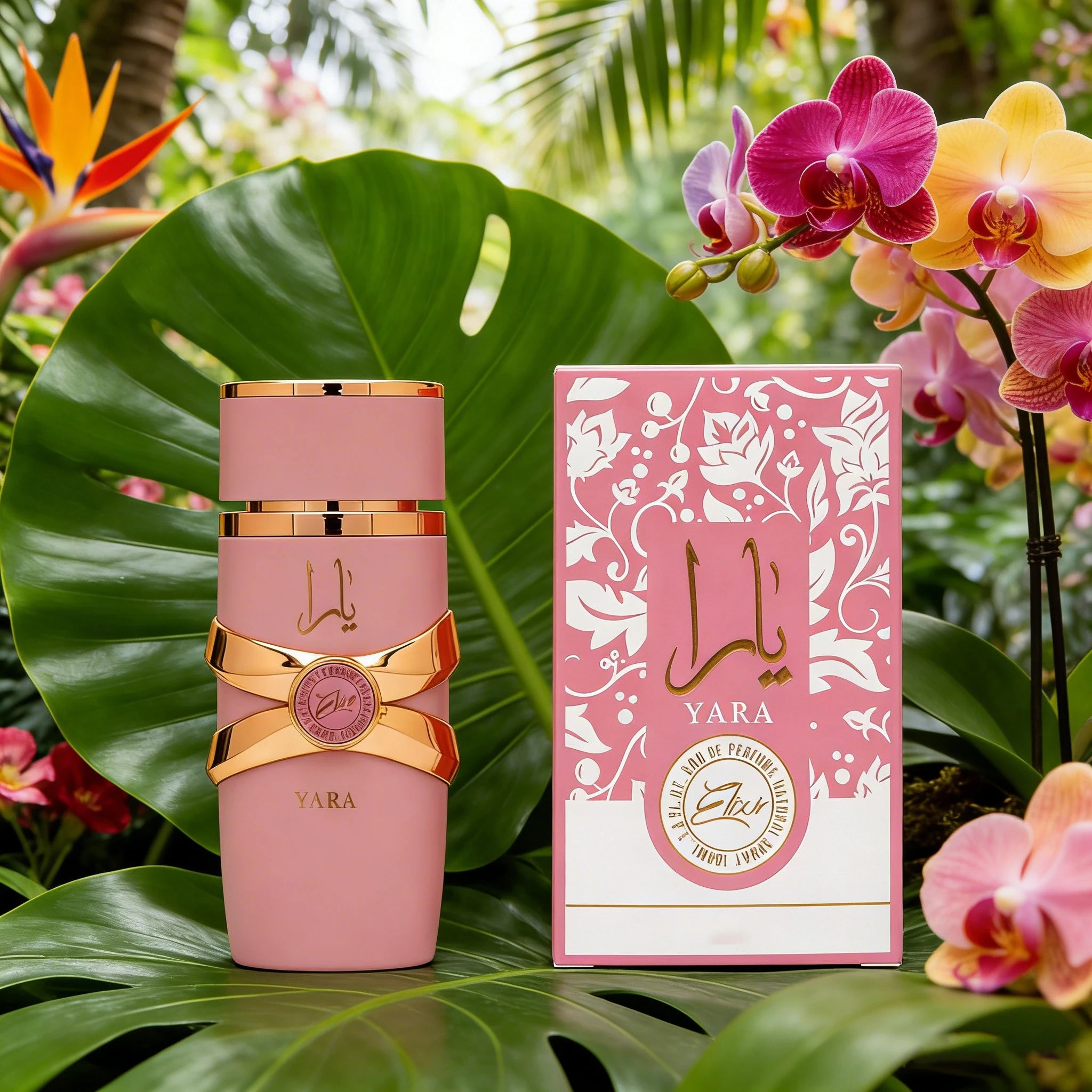 Yara Elixir Eau De Parfum 100ml/3.4oz long-lasting fragrance, suitable for any occasion and use, perfect holiday gift