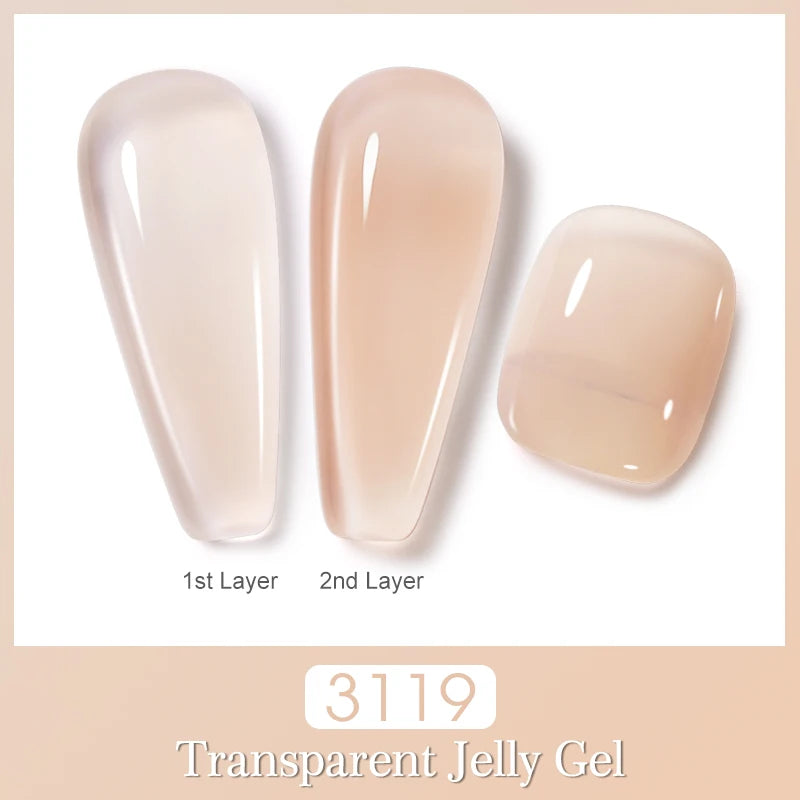 Clou Beaute 15ml Red Color Gel Polish Vernis Semi Permanent UV Varnish Gel Nail Polish Hema TPO Free Nails Art Manicure TOP BASE