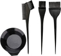 Professional Hair Dye Brush and Mixing Bowl Set for Salon & Home Use, Includes Multiple Brushes & Comb