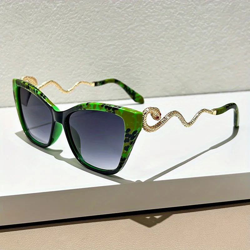 Stylish Decorative Eyewear for Streetwear, Parties, Casual Outfits, Streetwear Eyewear | Cateye Glasses | Waist Chain Detail