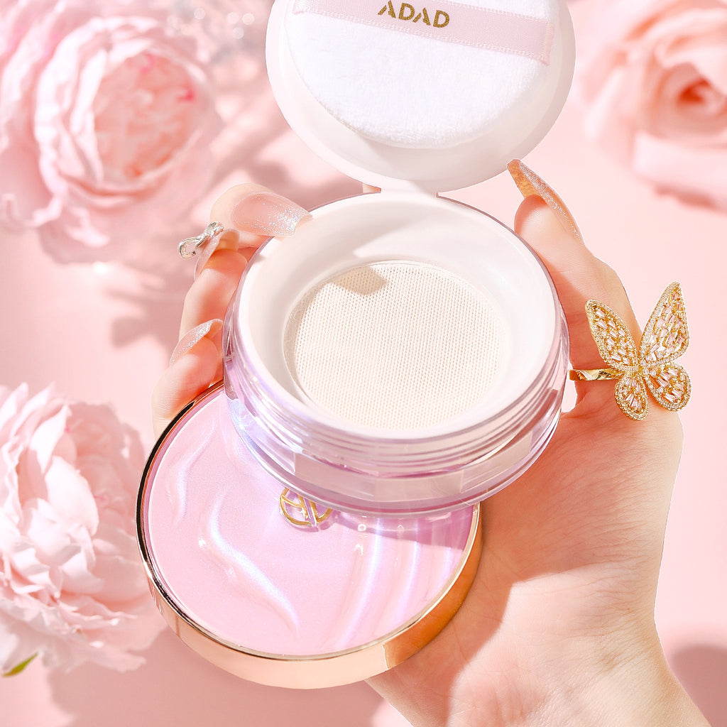 Light Feather Soft Fog Finishing Face Powder Concealer