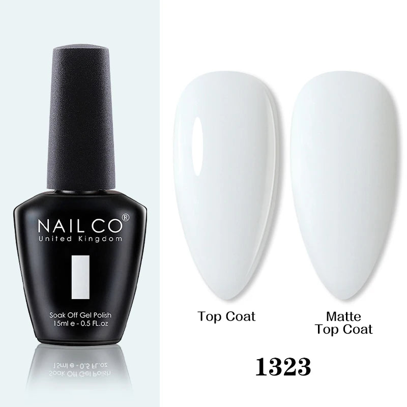 NAILCO 15ml Brown Nails Art Red Color Gel Nail Polish Semi-permanent UV Gel Polish Coffee Manicure Chocolate Hybrid Nail Varnish