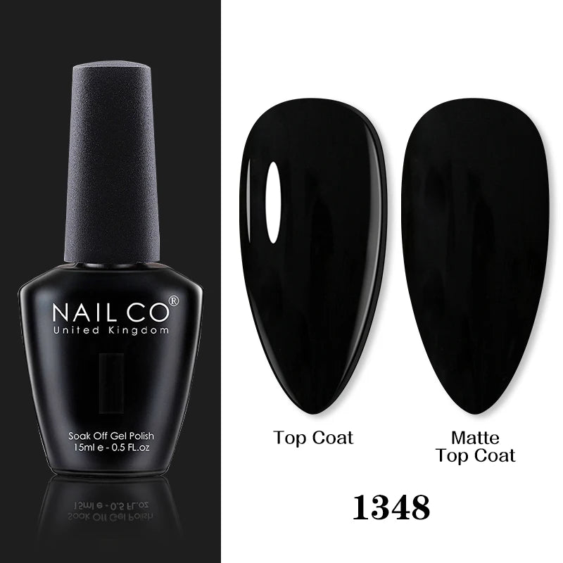 NAILCO 15ml Brown Nails Art Red Color Gel Nail Polish Semi-permanent UV Gel Polish Coffee Manicure Chocolate Hybrid Nail Varnish
