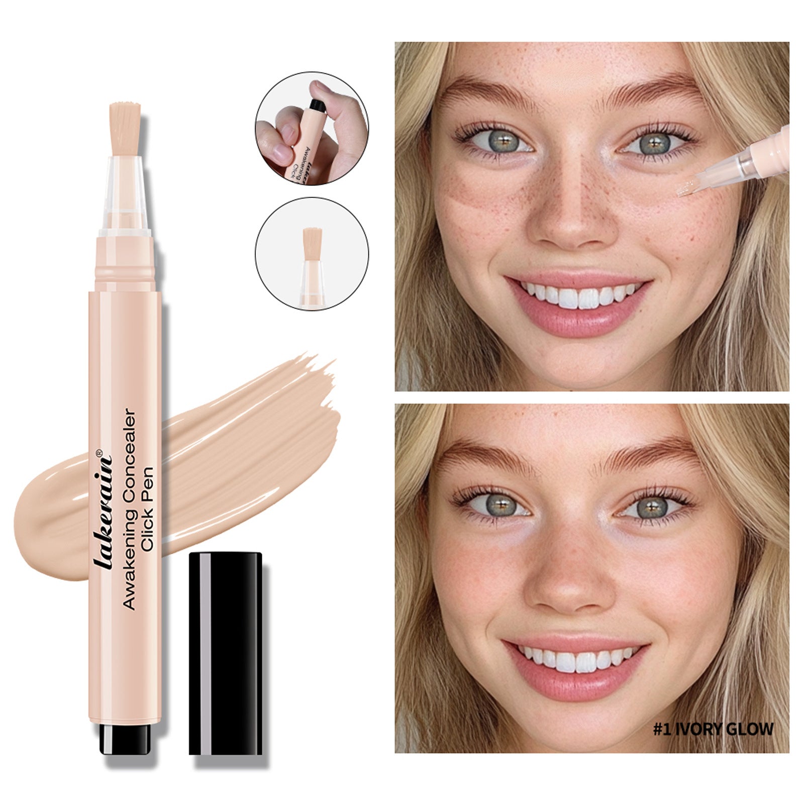 Press Concealer Pen Moisturizing Lasting
