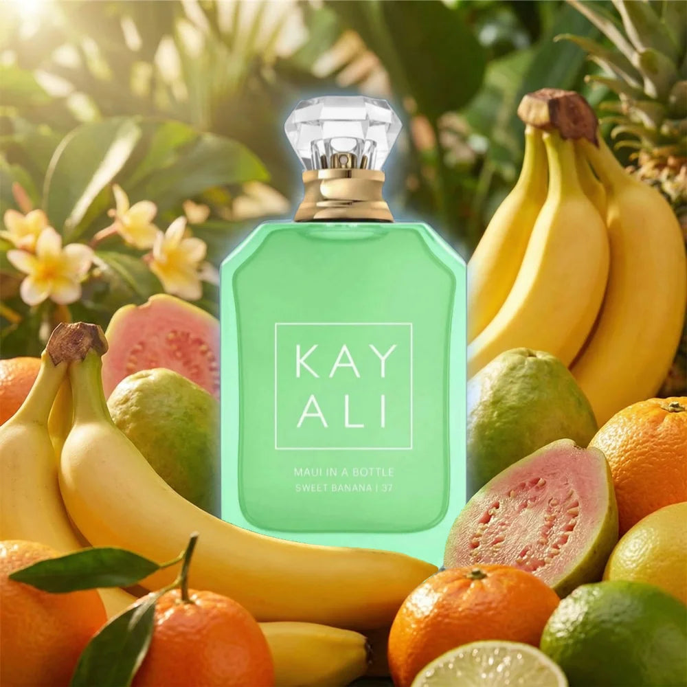 KAYALI 37 Maui in a Bottle Unisex EDP 100ml Sweet Banana Guava Scent Coconut Milk Vanilla Fragrance