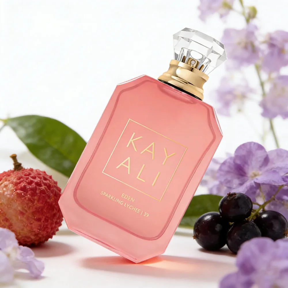 KAYALI EDEN SPARKLING LYCHEE | 39 Eau De Parfum 3.4oz/100ml, Luxury Fruity Floral Unisex Scent with Lychee & Fresh Floral Notes