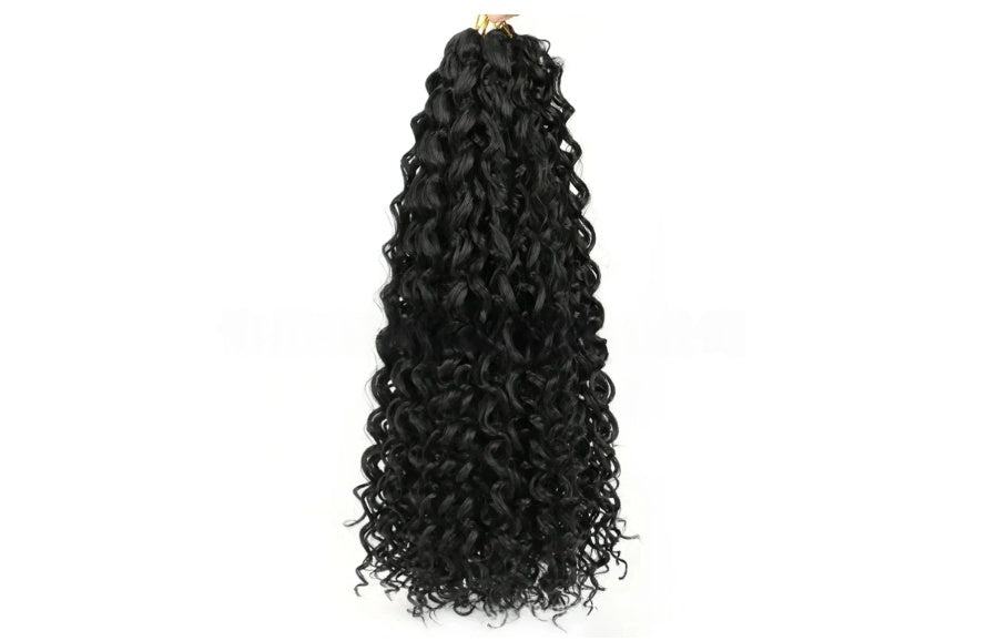 Small-loop Water-wave Crochet Hair Wig For Women