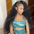 30 40 Inch Deep Wave 13X6 Hd Lace Frontal Wig Curly Water Wave Human Hair 13X4 Pre Plucked Lace Front Brazilian Wigs for Women