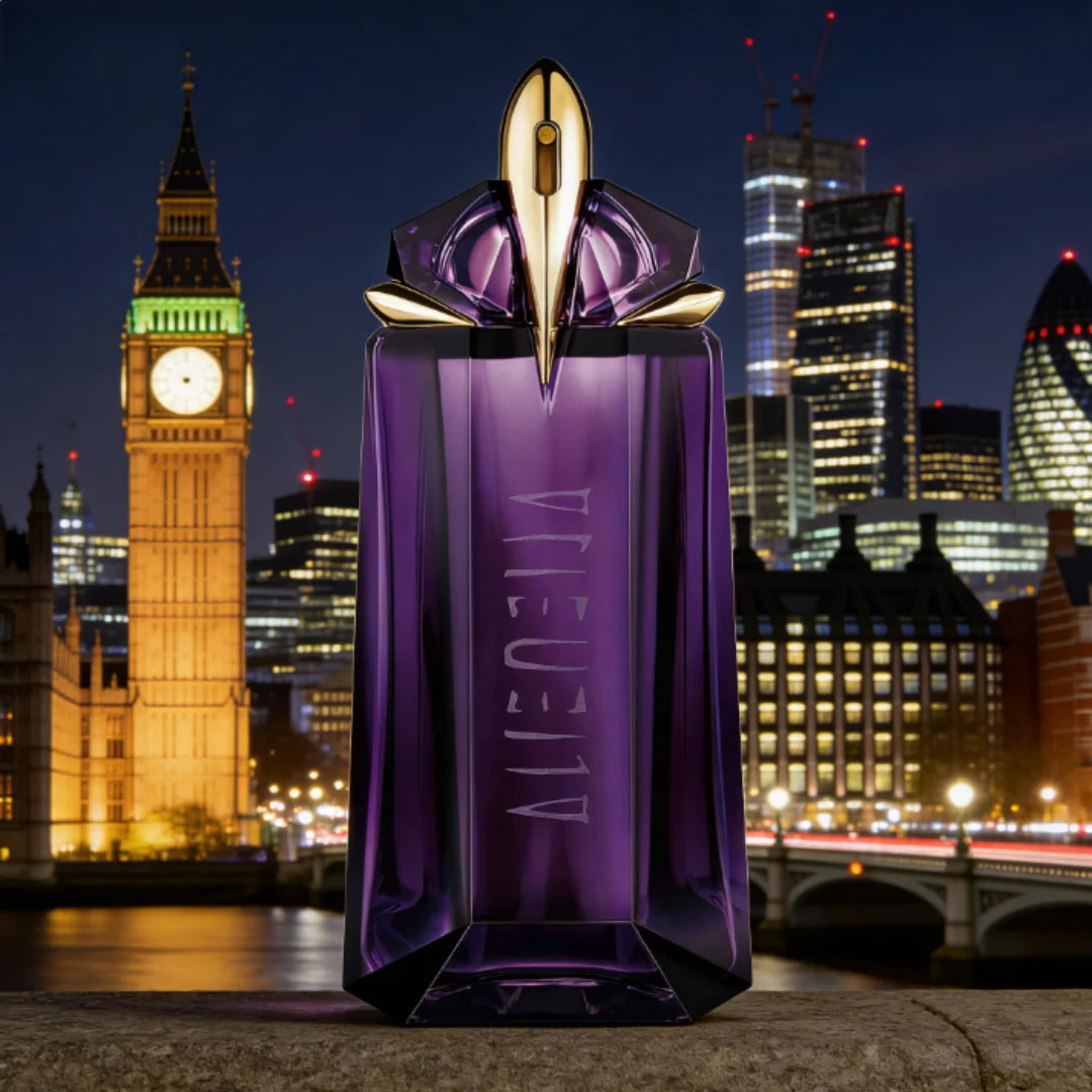 Thierry Mugler Alien Unisex Concentrated Perfume Fresh and Classic 90ml vanilla, floral, amber, musk long-lasting perfume