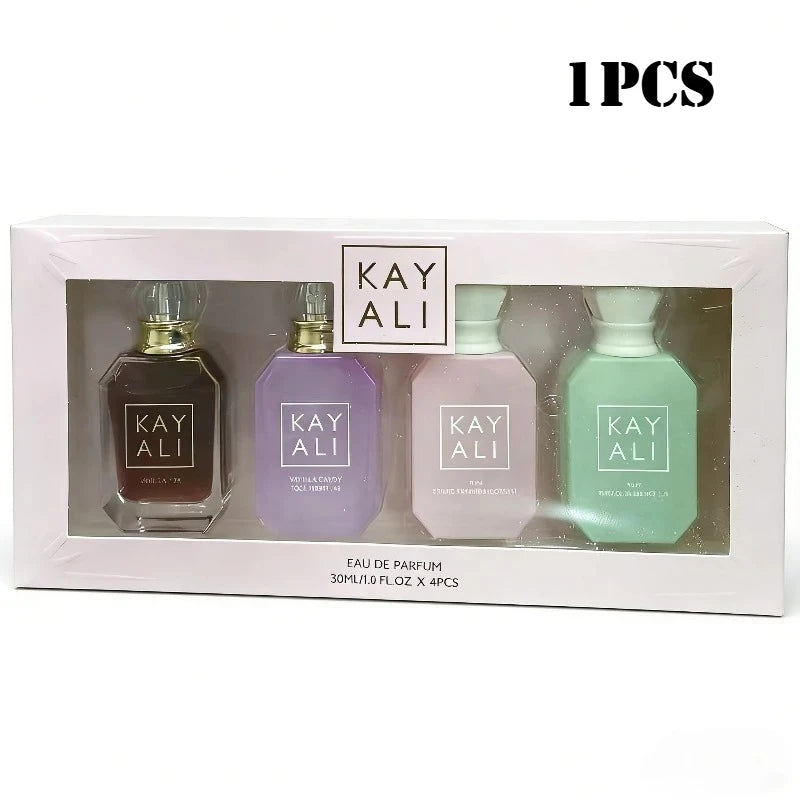Kayali Arabic Perfume Set 30ml X4 Long Lasting Luxury Unisex Portable Mini Fragrance Collection Sweet Rich Smooth Premium Exotic