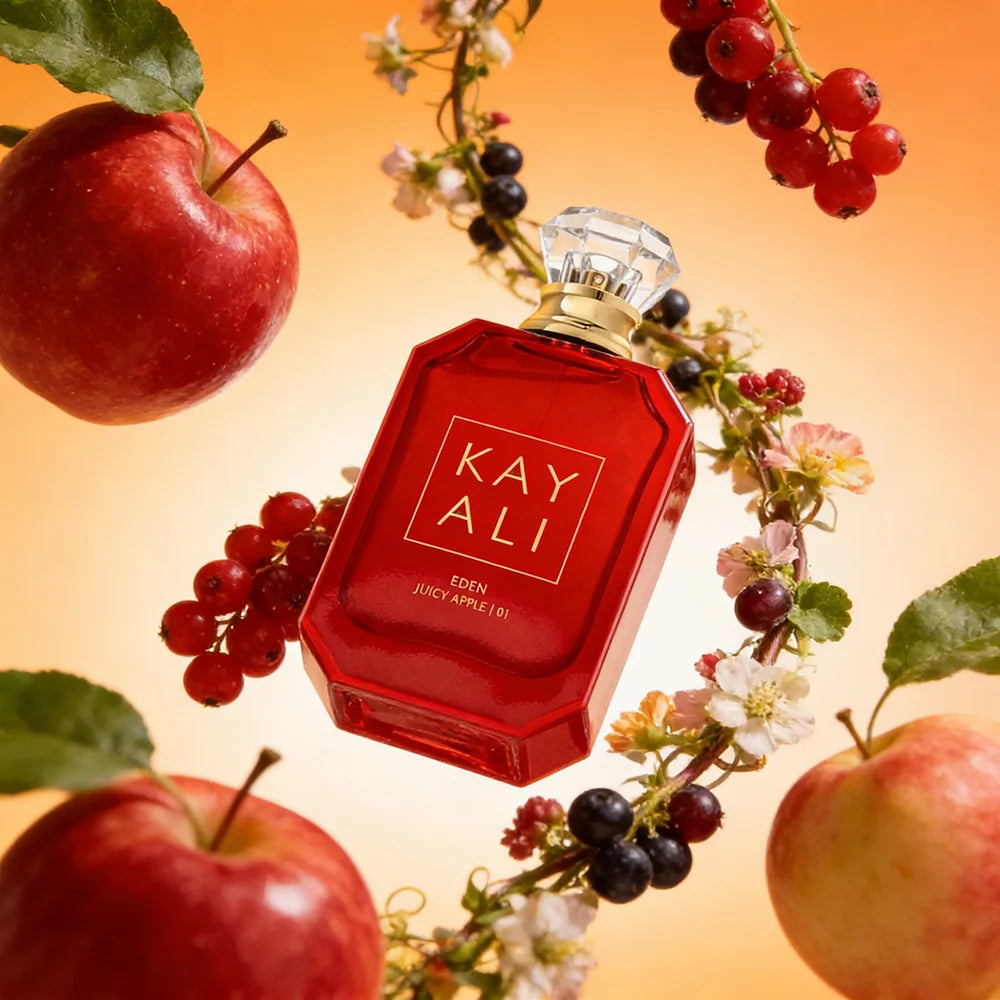 KAYALI EDEN JUICY APPLE | 01 Eau de Parfum | 100ml / 3.4 oz Perfume for Women & Men | Juicy Red Apple, Berry & Floral Gourmand S