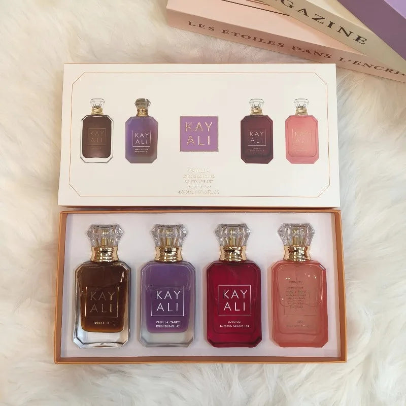 KAYALI Perfume Set 30ml Long Lasting Unisex Mini Fragrance Collection Sweet Vanilla Gourmand Luxury Portable Travel Elegant Gift