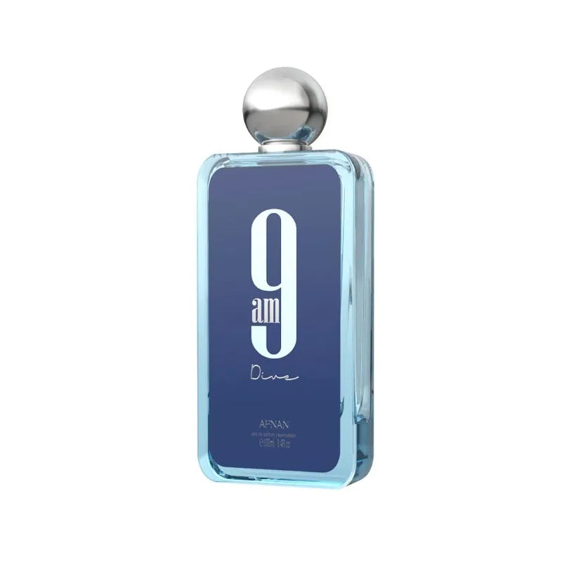 Afnan 9AM Dive Unisex Eau de Parfum Spray 100ML Original Arab Perfumes Lasting Oriental Vanilla Perfume Pheromone Cologne Makeup