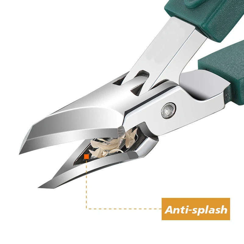 1pcs Toenail Clipper For Ingrown Or Thick Toenails Toenails Trimmer Professional Podiatrist Toenail Nipper With Stainless Steel
