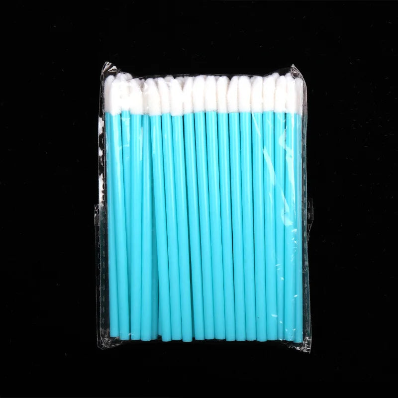 50 Pcs Disposable Lip Brush Makeup Tools Hollow Lip Wands Nylon Lip Gloss Stick Applicator Lipstick Wands Set Cosmetic Tools