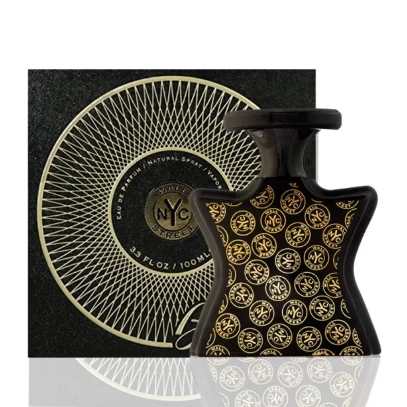 Bond No 9 New York Wall Street Eau de Parfum Spray 3.4 Oz Premium Lasting Fresh Aromatic Aquatic Unisex Pheromones Perfume 100ML