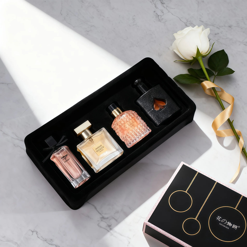 Original Women Perfume 105ml Eau De Parfum Fresh Plant Floral Scent Lasting Fragrance Gift Box Four Piece Set