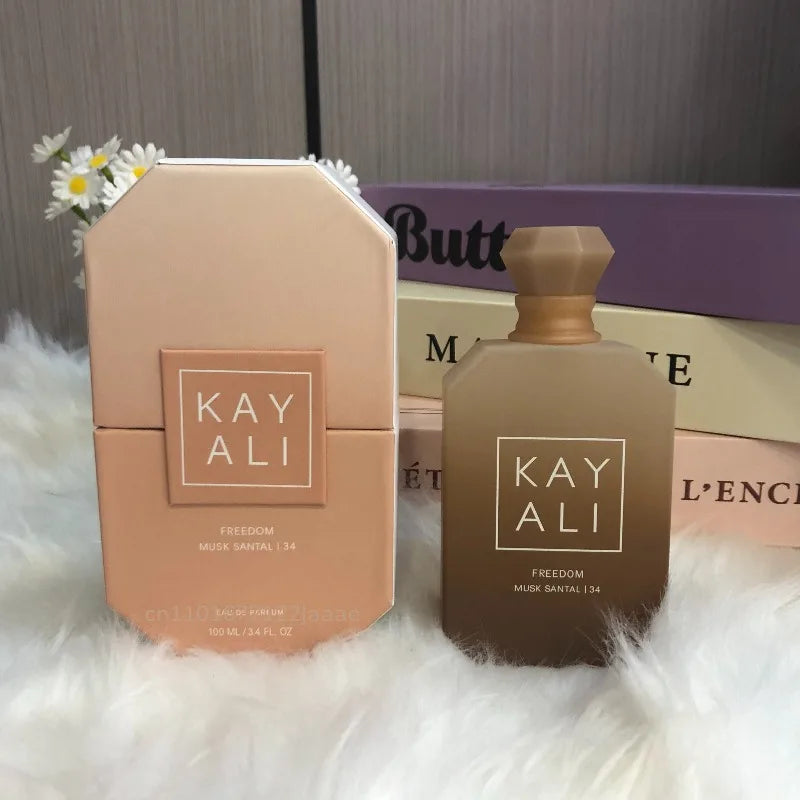 KAYALI Perfume 100ml Long Lasting Elegant Fresh Soft Floral Fruity Natural Luxury Fragrance Collection Freedom Musk Santal 34