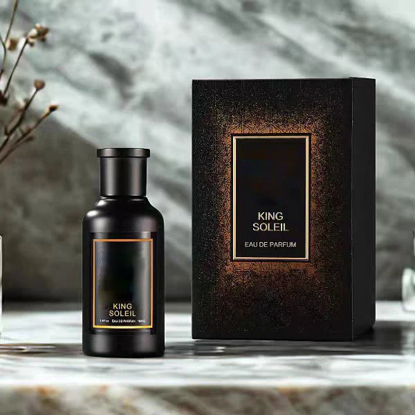 Bhara.r.a king Men's 3.4 Ounce King Golden Edition Eau de Parfum Perfumes Arabes Para Hombre,Vanilla Perfum,Men Cologne