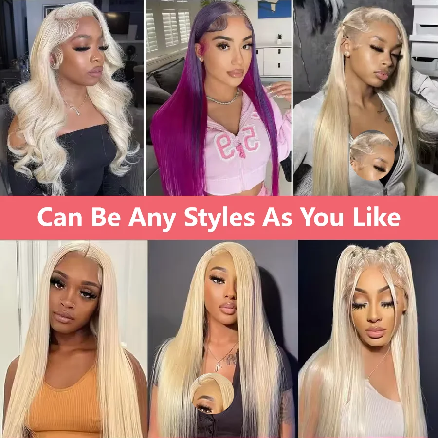 613 Blonde Lace Front Wig Human Hair 13X6 Hd Lace Frontal Wig Straight Lace Front Wigs Human Hair 13X4 Lace Front Human Hair Wig