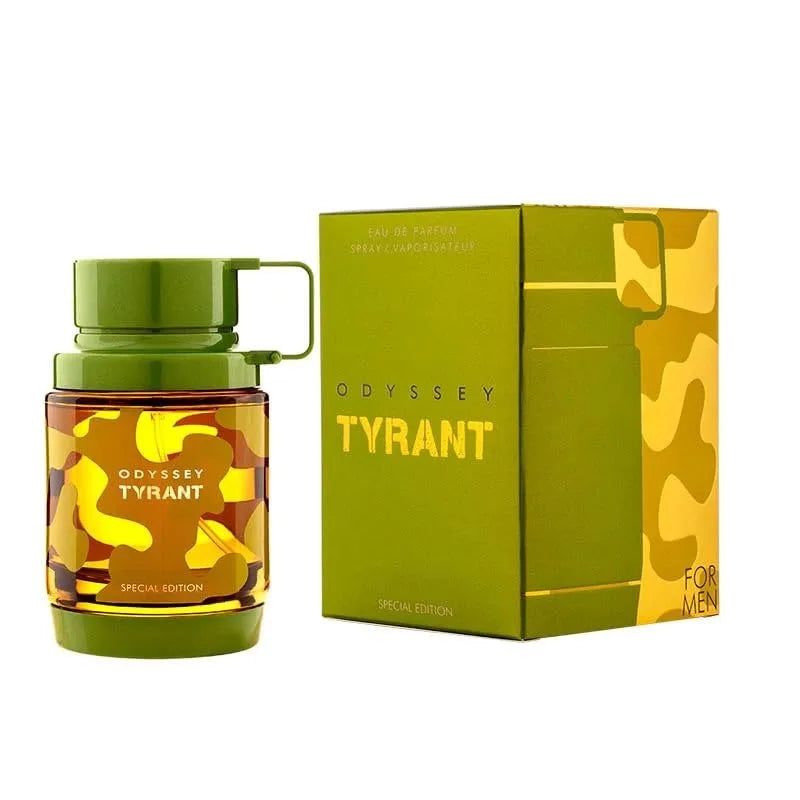 Armaf Odyssey Tyrant Special Eau de Parfum Spray 3.4 Oz Premium Arabian Perfumes Lasting Oriental Woody Male Pheromones Perfume