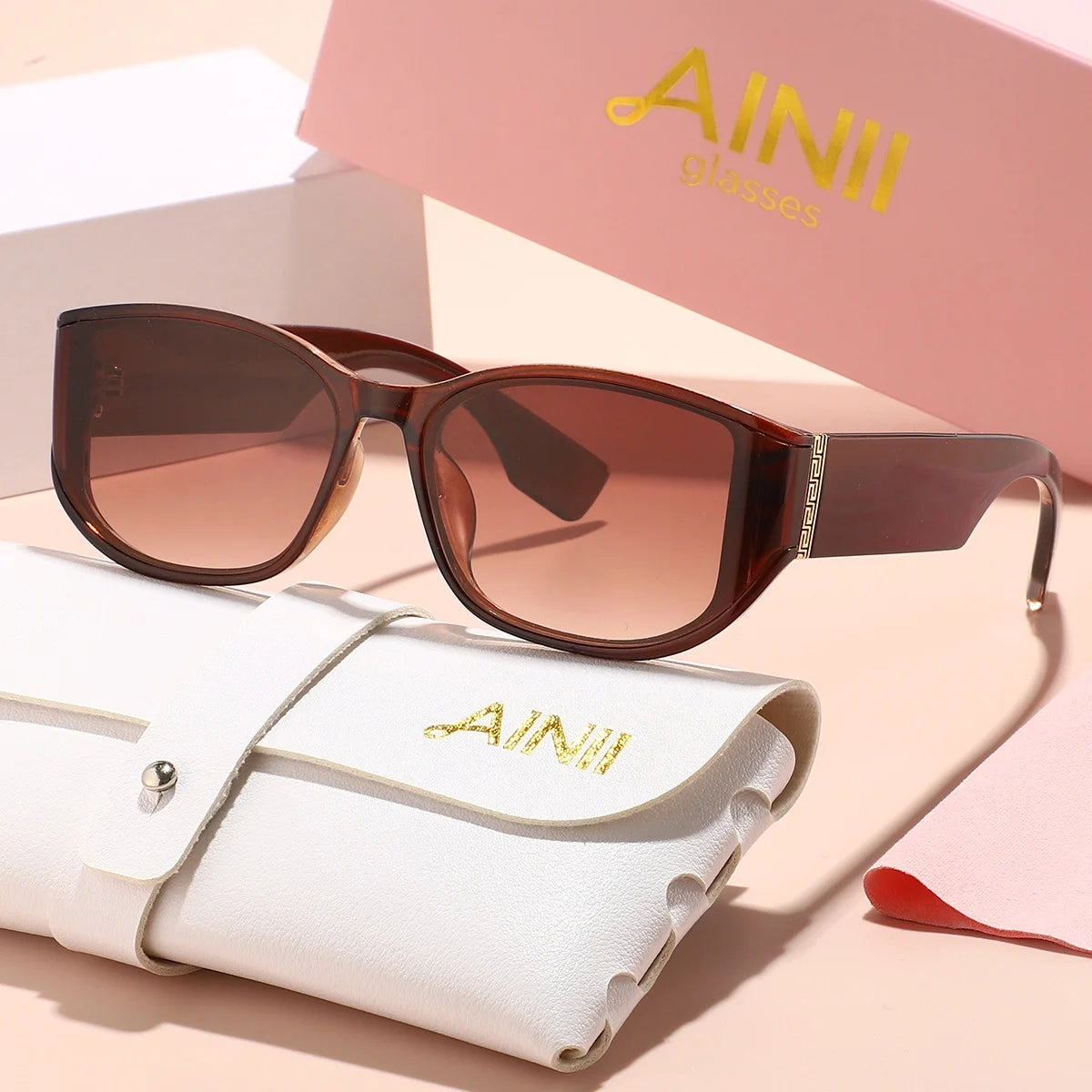 European and American retro style Y2K unisex fashionable sunglasses for summer sun shading, sun protection, UV protection, light
