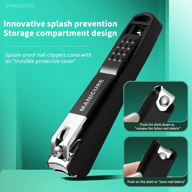 Ultra Sharp Sturdy Nail Clippers for Men And Women Fingernail And Toenail Clipper Cutters Ideal Grooming Gift