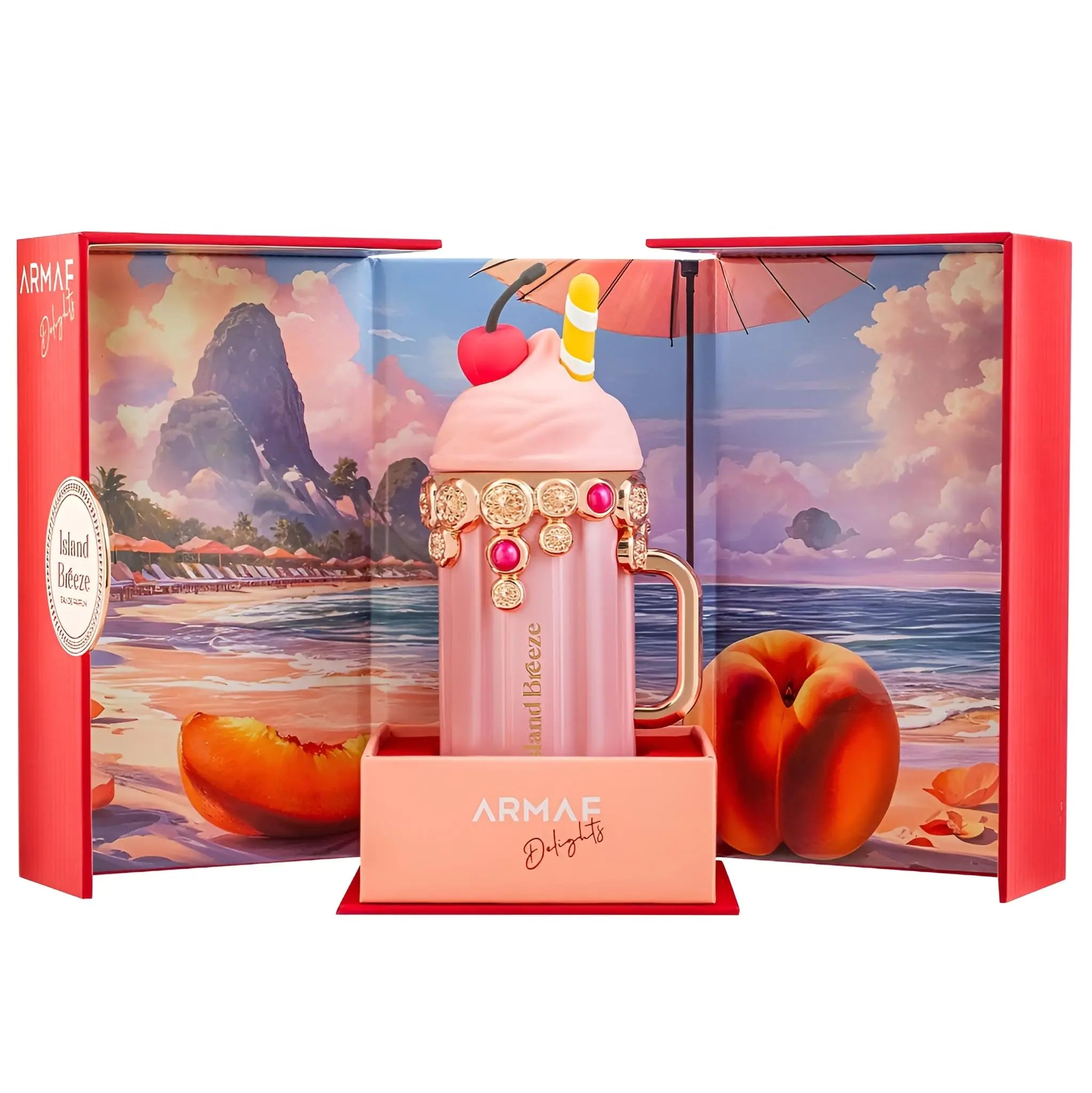 Armaf Island Breeze Fruity Floral Musky Eau De Parfum Spray Long-Lasting Fragrance Women 100ML Cologne Persistence Portable
