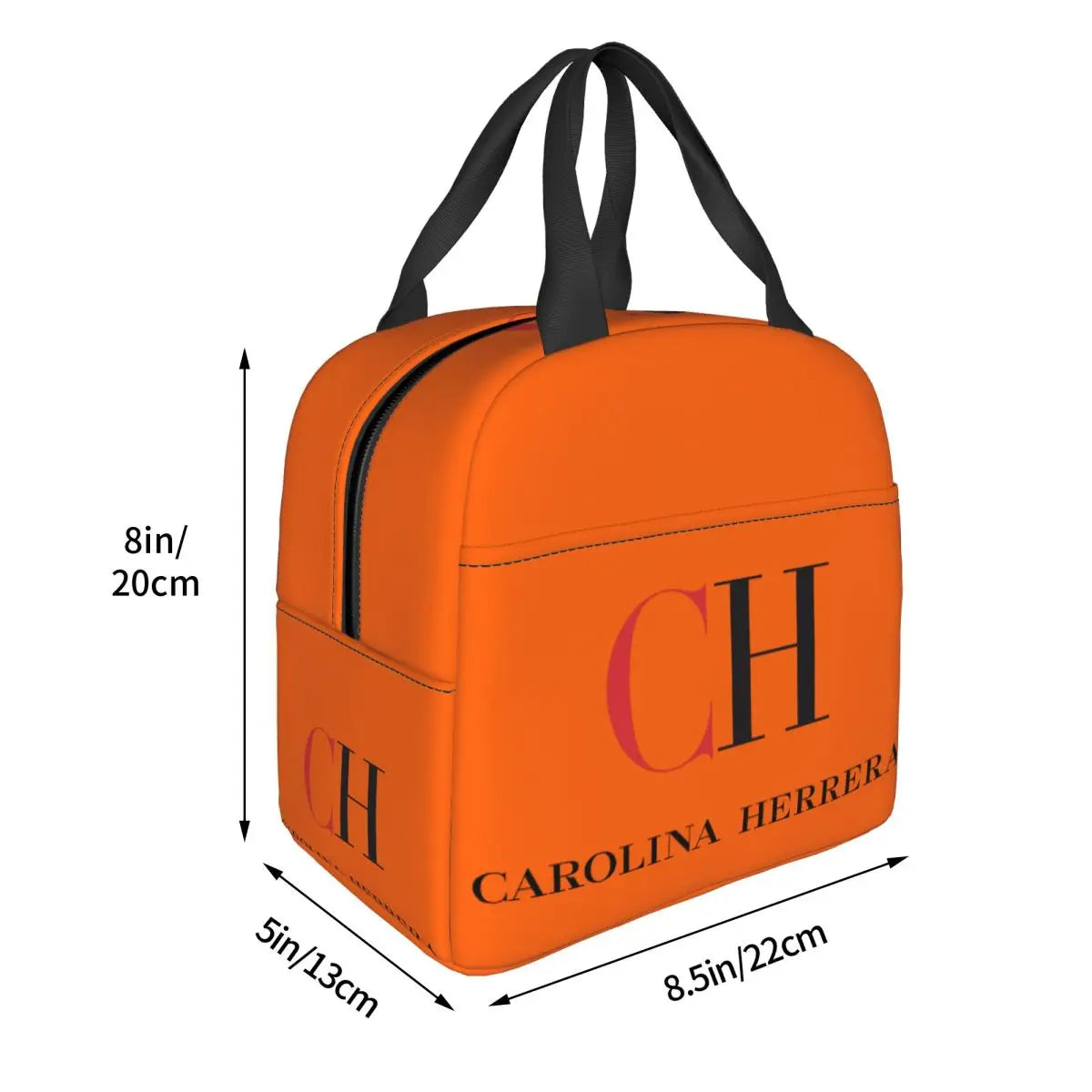 Custom C-carolinas Print Resuable Lunch Boxes Leakproof Herreraes Thermal Cooler Food Insulated Lunch Bag  Children Student