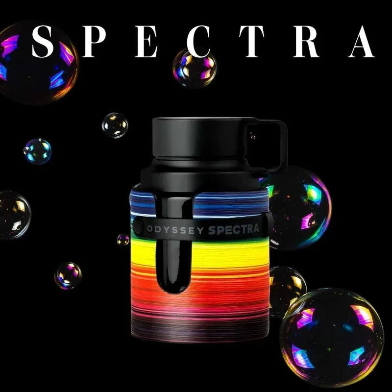 Armaf Odyssey Spectra Eau de Parfum Spray 3.4 Oz Original Arab Perfumes 100 ML Luxury Lasting Oriental Spicy Pheromones Perfume