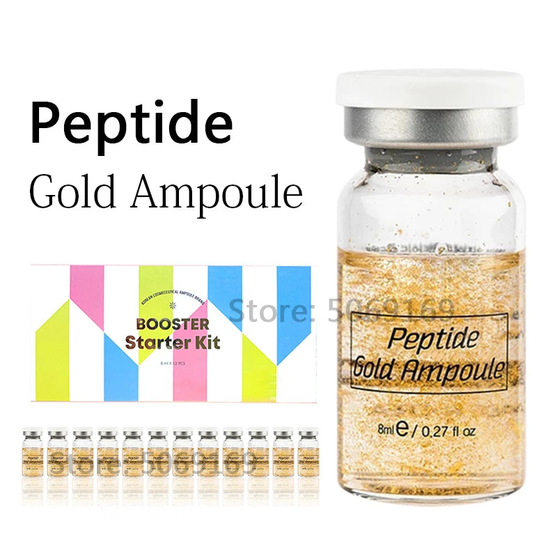 8ml BB Cream Glow Serum Ampoule Essence Facial Niacinamide/Peptide Foundation Moisturizing Hyaluronic Acid Skin Care Beauty