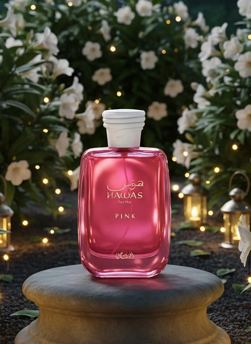 RASASI Hawas Pink For Her Eau de Parfum Spray 100ml (3.4 oz) ,Floral Fruity Perfume for Women, Vanilla, Cotton Candy & Marshmall