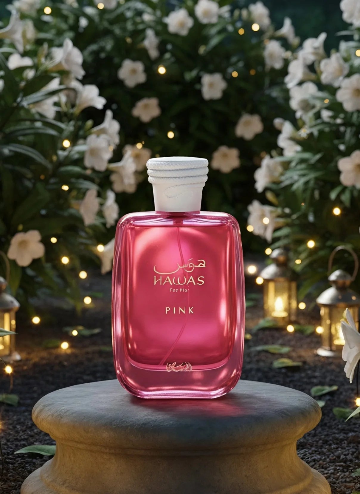 RASASI Hawas Pink For Her Eau de Parfum Spray 100ml (3.4 oz) ,Floral Fruity Perfume for Women, Vanilla, Cotton Candy & Marshmall